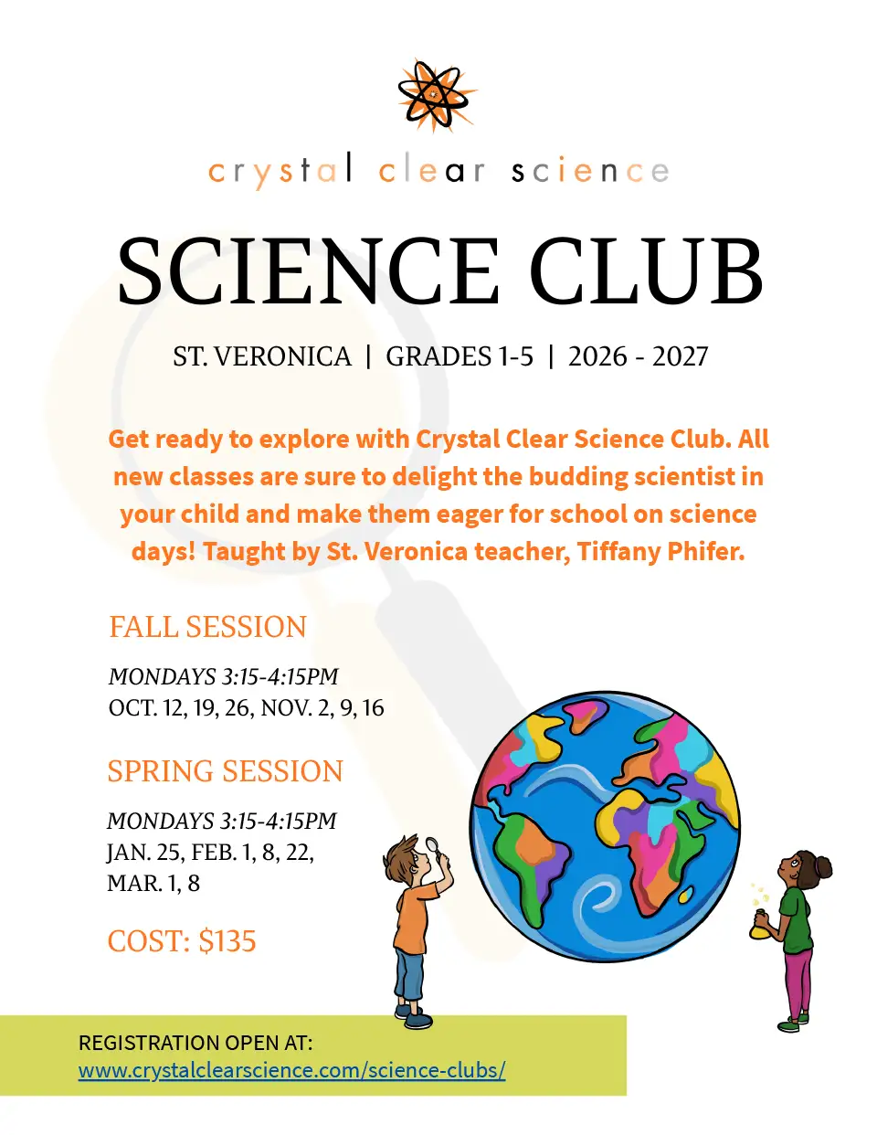 St. Veronica Science Club '27